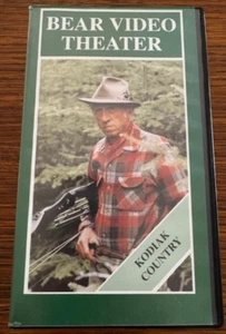 Fred Bear Video Theater VHS Kodiak Country Whitetail Encounters Alaska hunting - Picture 1 of 5