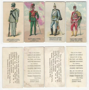 N224 Kinney 1887, Militar, Austria, Austro-Hungría, Lote de 4 (D) - Imagen 1 de 1