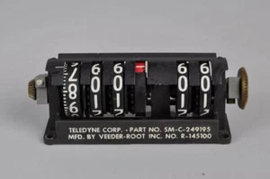 TELEDYNE VEEDER-ROOT COUNTER for R-390A RECEIVER #3 - Zdjęcie 1 z 2