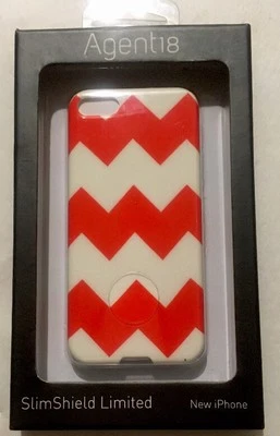 Agnet18 SlimShield Limited Case -Chevron Wide Coral for iPhone SE/5s/5 P5SSL/48 - Image 1 of 2