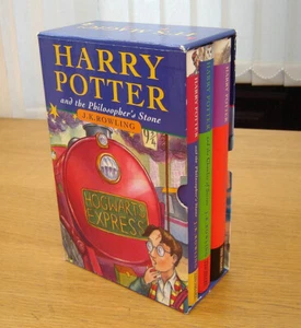 Harry Potter Trilogy Ted Smart Boxset Early Editions Hardback 4th/3rd/3rd - Picture 1 of 19