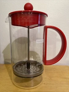 BODUM French Press 32 oz. Red - Picture 1 of 3