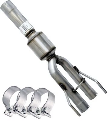 Silenciador de rendimiento de acero inoxidable se adapta a: Dodge Ram1500 2009-2018 escape doble Foto 1 de 4