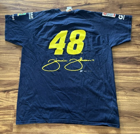 Jimmie Johnson Lowes Racing #48 T-Shirt Size XL Hendrick Motorsports Cover