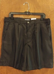 Pantalones cortos plisados de ajuste cómodo para hombre Windham Pointe (talla 36) - Imagen 1 de 5
