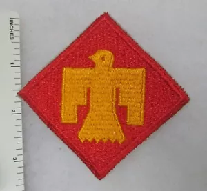 45° DIVISIONE US ARMY PATCH bordo tagliato post WW2 realizzato per veterani e collezionisti - Foto 1 di 2