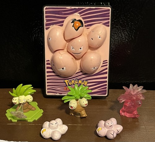 Pokémon Exeggcute Exeggutor Figure lot Burger King Nintendo Tomy | eBay