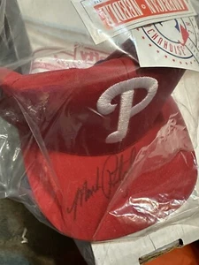 MLB Philadelphia Phillies American needle signed hat Mark Rutherford - Picture 1 of 5