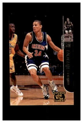 1998 Press Pass Double Threat #26 Miles Simon ARIZONA   - Image 1 of 2