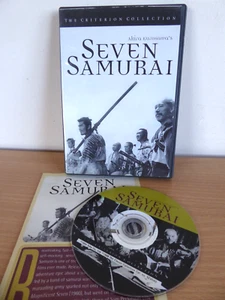 Seven Samurai DVD (1954) The Criterion Collection Region 1 - Picture 1 of 5