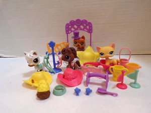 Littlest Pet Shop~ #337~Brown Horse~#338~White Horse~#339~Cat~Raceabout Ranch - Picture 1 of 6
