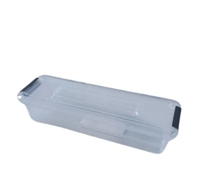 EZY Plastic Rectangular Food Container with Clip-Lock Lid FREE SHIPPING - Picture 1 of 12
