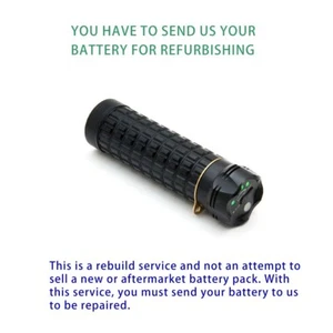 Akku Umbau für Olight Intimidator SR90, SR91, SR92, SR95, SR96 Akku - Bild 1 von 1