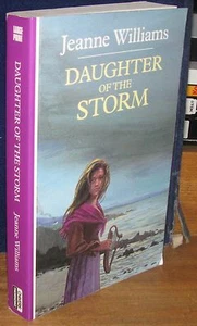 Daughter of the Storm by Jeanne Williams (1995, Paperback, Large Print) SIGNED - Picture 1 of 2