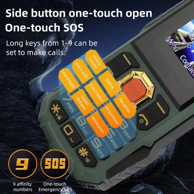 Elderly Mobile Phone 32MB And 32MB Memory Elderly Phone Easy To Use For Work - Image 1 of 4