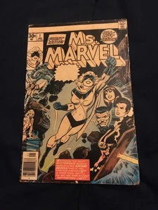 Ms. Marvel #1 1st Carol Danvers como Ms Marvel MCU lector de llaves copia Marvel 1976 - Imagen 1 de 2