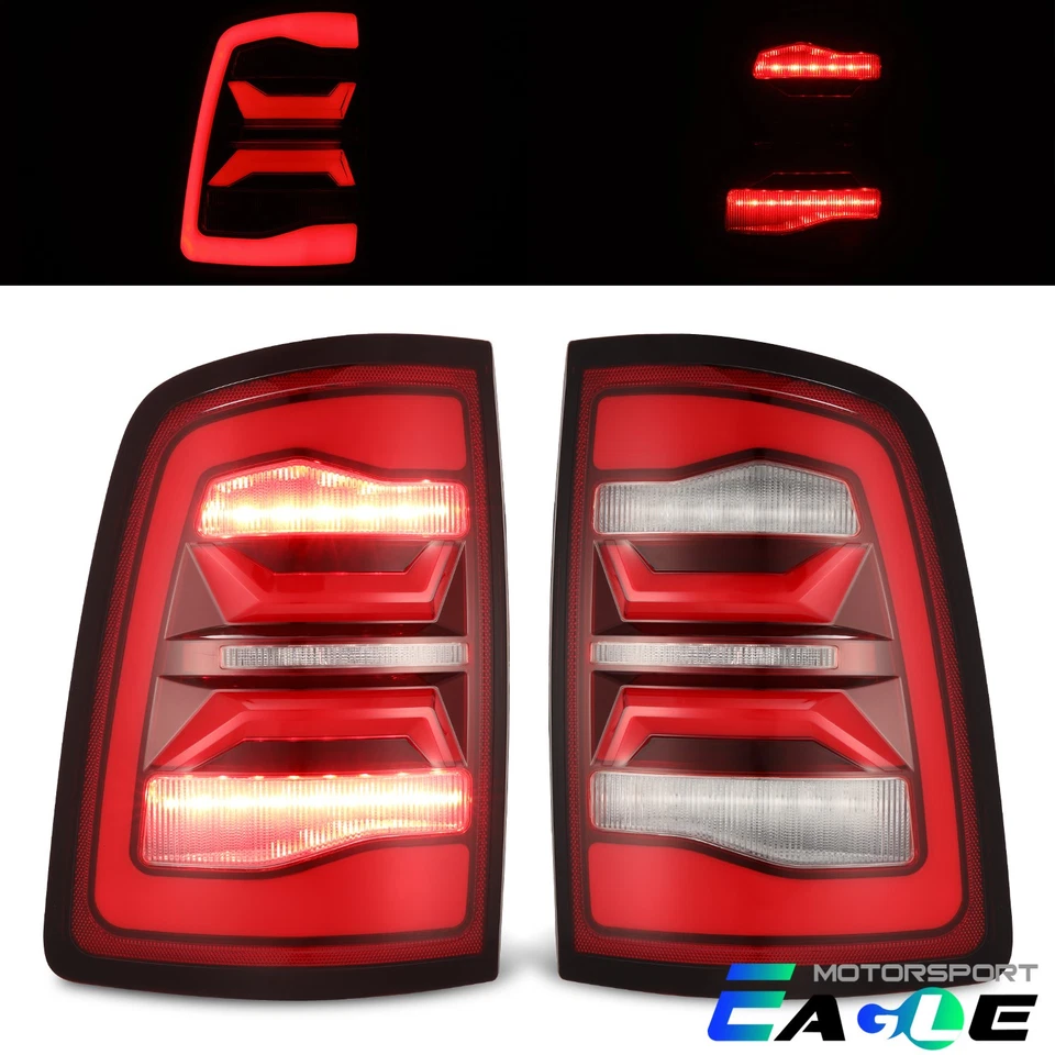 Luces traseras de estacionamiento de freno trasero rojas OEM para Dodge Ram 1500 2500 3500 2009-2018 Foto 1 de 4