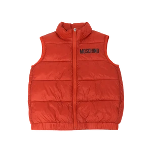 (Kids) Moschino Padding Vest Red - Picture 1 of 1