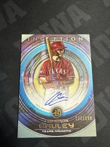 Tarjeta de béisbol 2022 Bowman Inception SP/399 Cameron Cauley autógrafo - Imagen 1 de 2