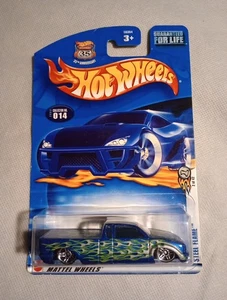 Hot Wheels 2003 First Editions 2/42 Steel Flame #014 Metallic Blue 56354 Sonoma - Picture 1 of 6