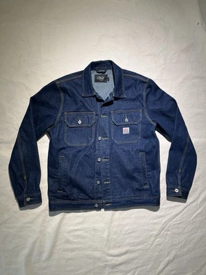 Deus Ex Machina Kanan 工作夹克牛仔工作服编舞外套,尺寸 L,骑手 — 第 1/4 张图片