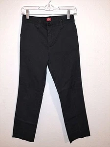 Dickies Black Casual/School/Work Pants Adjustable Waist Boy's Size 14 - Picture 1 of 7