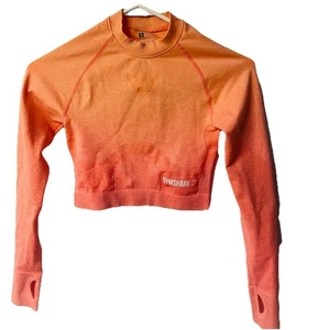 Gymshark Long Sleeve Crop Top - Girls size small - Picture 1 of 7