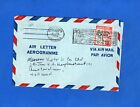 BRITISH JAMAICA TO NETHERLANDS, AIRLETTER, 1959, VF