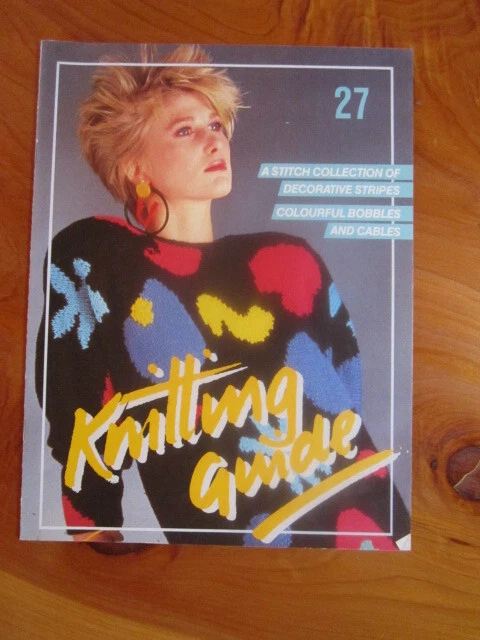 KNITTING GUIDE MAGAZINE NO. 27      GREAT **** MUST SEE - Image 1 of 1