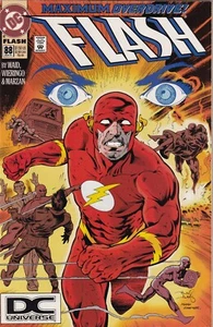THE FLASH #88 DCU DC Universe Logo VARIANT 1994 RARE HTF DC Comics - Picture 1 of 2