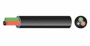 Cable eléctrico estañado redondo de 3 núcleos grado marino por metro - J28 - Imagen 1 de 1