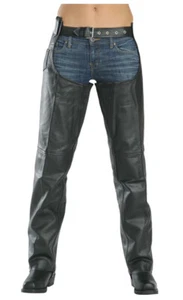 X Element Motorcycle Leather Chaps. New With Tags - Bild 1 von 6