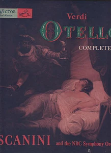 3 LP OPERA BOX-OTHELLO-VERDI-TOSCANINI-VINAY-NELLI-1947 RCA-CRISP VG+ A CLASSIC - Picture 1 of 3