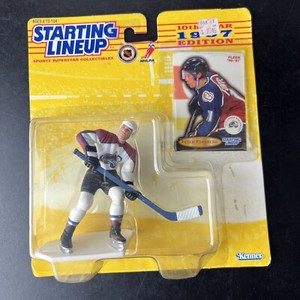 Peter Forsberg Starting Lineup Colorado Avalanche Kenner NHL Hockey 1997 NIB