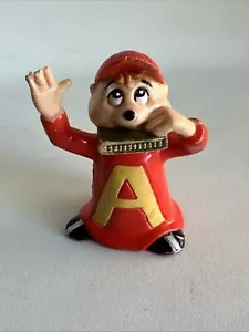 Figura PVC Alvin & the Chipmunks 2.5" Alvin tocando armónica vintage 1983 - Imagen 1 de 5