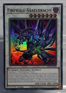 YUGIOH - Firewall-Säbeldrache - SR/Synchro - ALIN-DE038 - Alliance Insight DE/NM - Bild 1 von 2