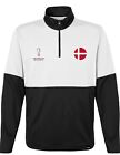 Outerstuff Men's FIFA World Cup Country 1/4 Zip Top- Denmark-Size L