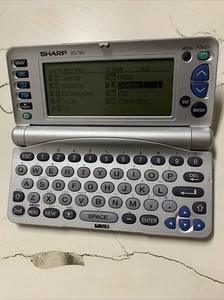 SHARP ZQ-750 Organisateur Électronique Note Numérique Fonctionne Testé ! - Photo 1 sur 5