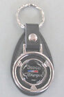 Dodge Charger #1315 Mini Steering Wheel Leather Key Ring 1982 1983 1984 1985