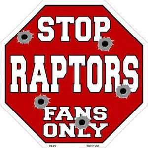 NBA Basketball Toronto Raptors Metall Stoppschild Man Cave Garage Barn Shop BS-270 - Bild 1 von 1