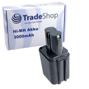 TradeShop Ni-MH Akku für Bosch Blechschere GSC 9,6V / Akku 9,6V 3000mAh - Bild 1 von 4