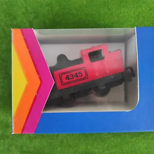 Tin toy locomotive made in Bulgaria in original box - Red / Black - Picture 1 of 7