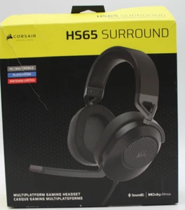 Auriculares para juegos Corsair HS65 SURROUND - carbono - Imagen 1 de 11