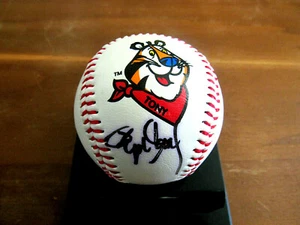 ROGER CLEMENS BOSTON RED SOX YANKEES SIGNED AUTO TONY THE TIGER BASEBALL JSA - Picture 1 of 2