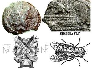 ROMAN Republic (Anonime) ASSE-FLY / Volatile <RRR.> - Picture 1 of 9