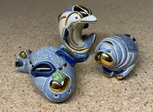 Riconada Artesania - Seekuh & Delfin Figur 3 Stück - Bild 1 von 3