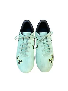 Under armor Kids Soccer Cleats Mint Green Size 6 - Picture 1 of 4