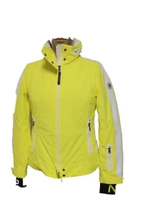 Chaqueta esquí mujer Bogner TRACY T amarillo blanco talla 36 S nueva - Imagen 1 de 9