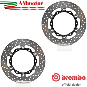 Dischi Freno Brembo Yamaha T Max 500 2011 Anteriori Moto Serie Oro Flottanti - Foto 1 di 2