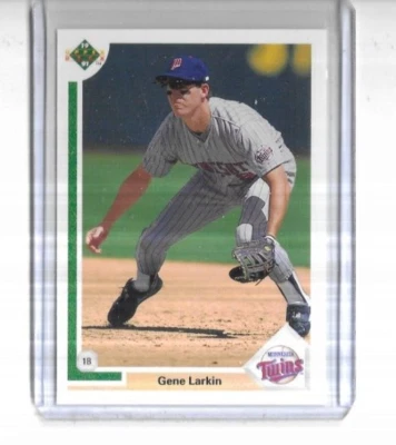 1991 Upper Deck #501 Gene Larkin Minnesota Twins - Image 1 of 2